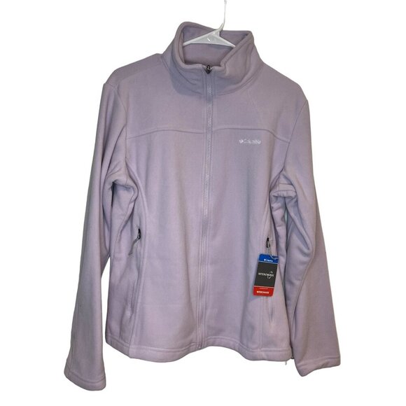 Columbia Women's Park View Technical Fleece Jacket, Lavender Purple, XL, NWT - Picture 2 of 5